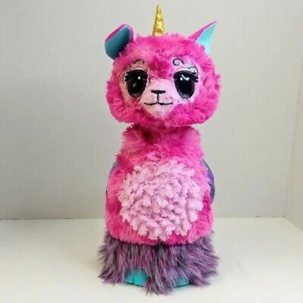 Hatchimals Wow Llamacorn Pink 14 - 32" Tall Interactive Animated Toy Spin Master